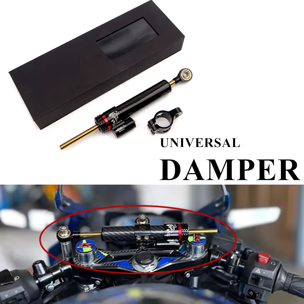 Motorcycle Gear Airbag - Universal DIMOTIV Matris Adjustable Steering Damper