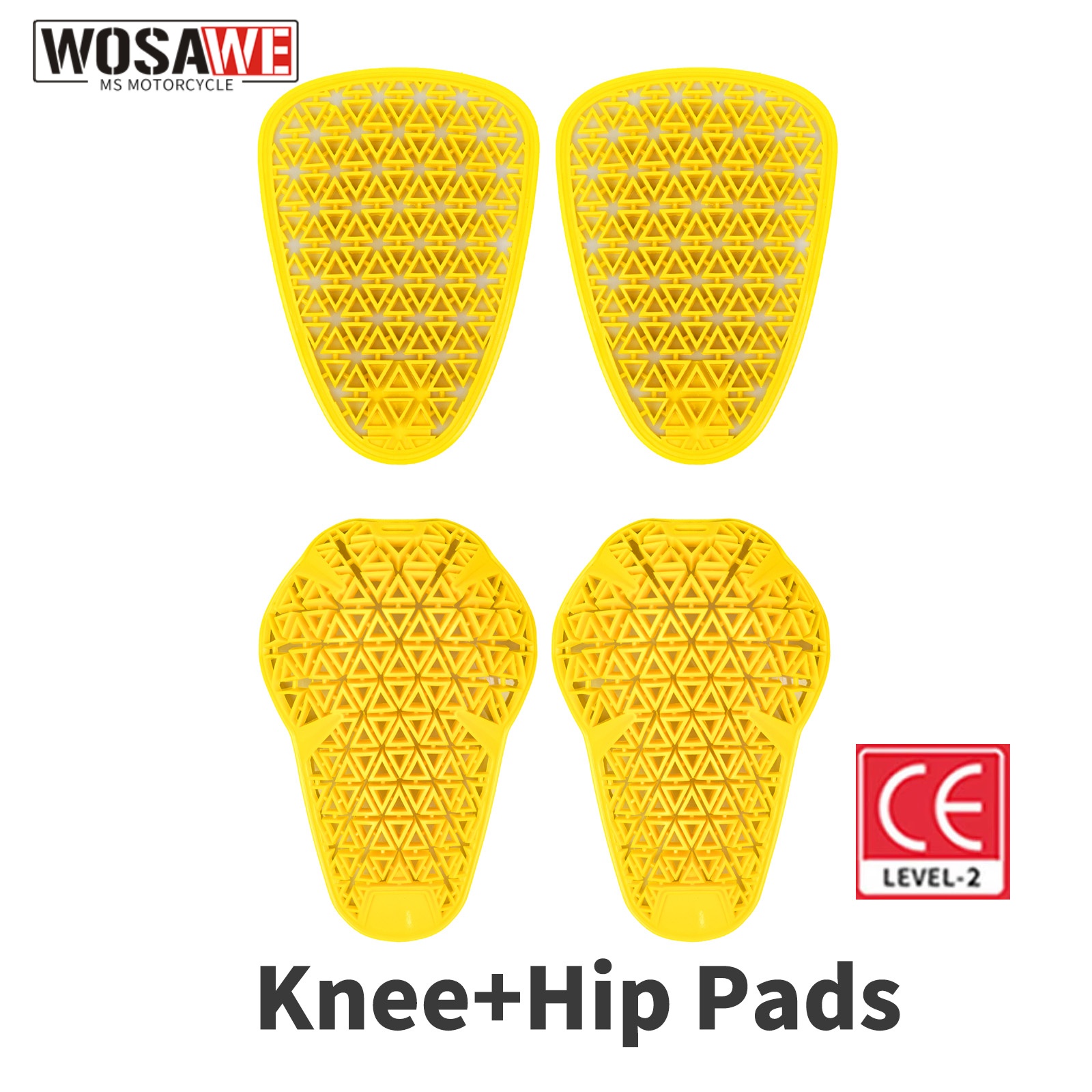 Motorcycle Gear Pants - WOSAWE CE Certified Moto Knee Pads