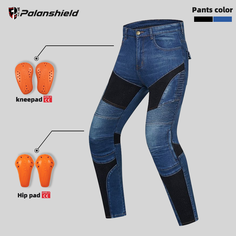 Motorcycle Gear Pants - Motorcycle Outdoor Men Pants Protective Gear