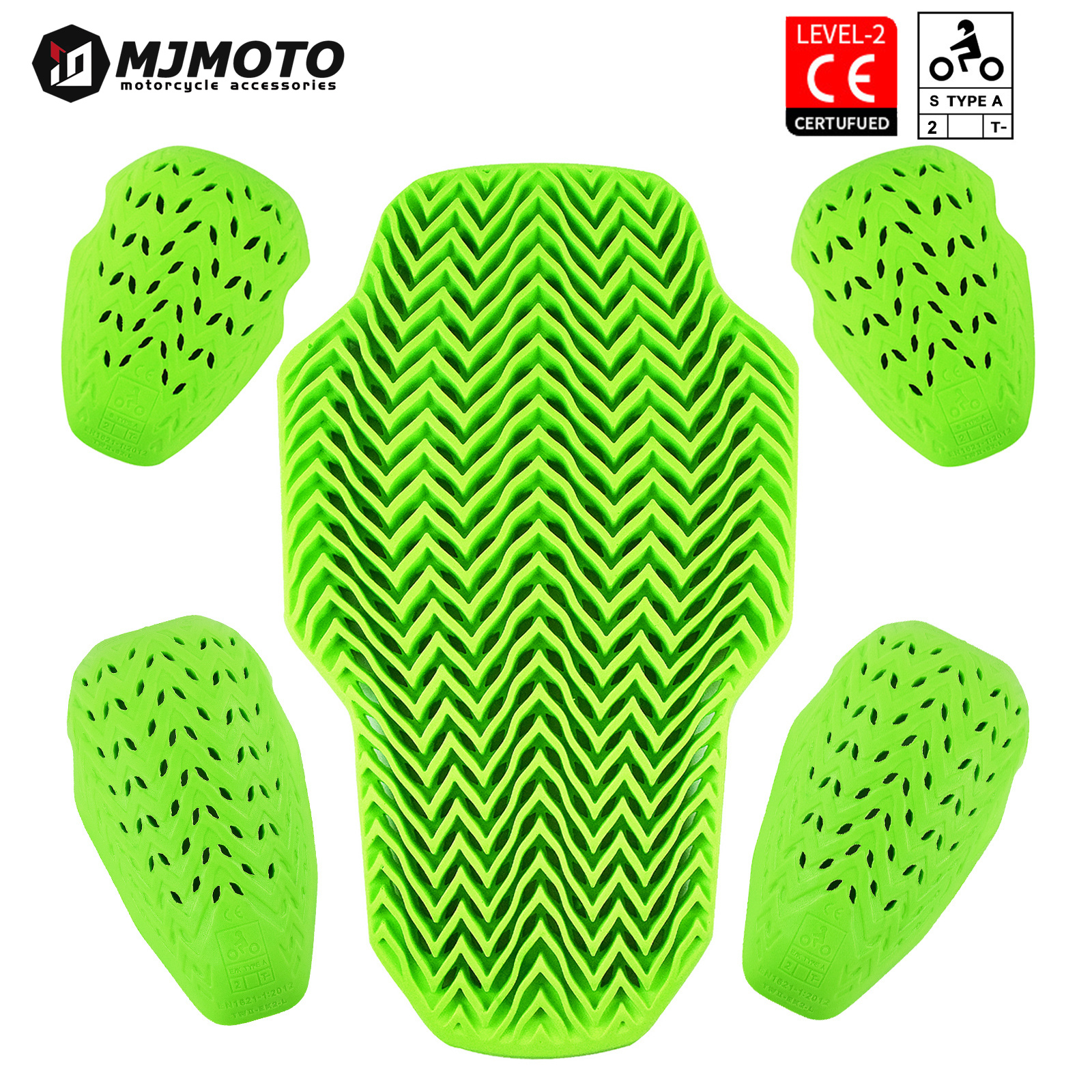 Green Motorcycle CE Level 2 Pr - Motorcycle Gear Jacket And Pants review and price