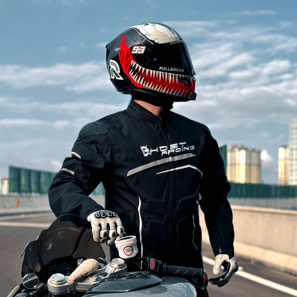 GHOST RACING Men Motorcycle Ja - Motorcycle Gear Jacket And Pants review and price