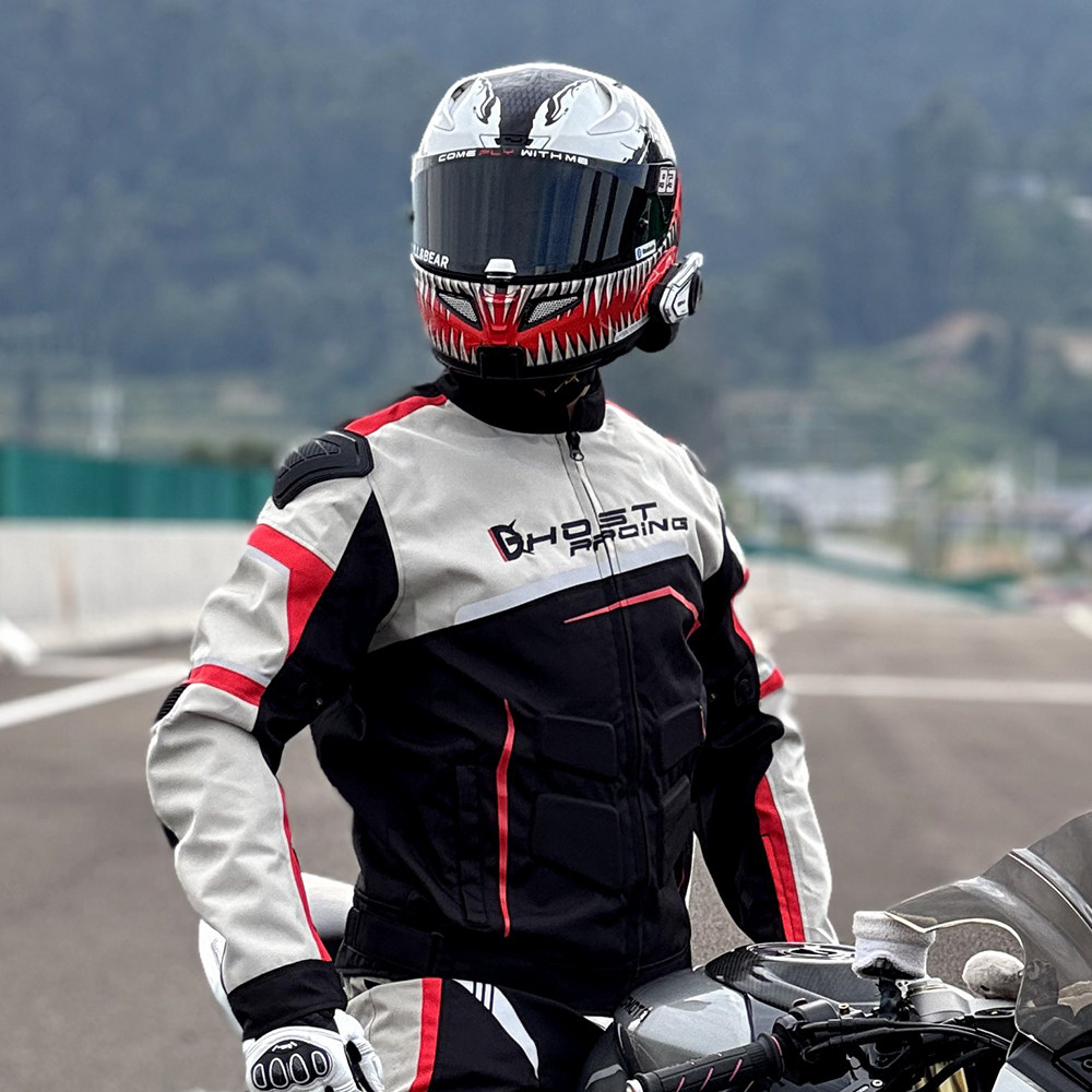 GHOST RACING Men Motorcycle Ja - Motorcycle Gear Jacket And Pants review and price