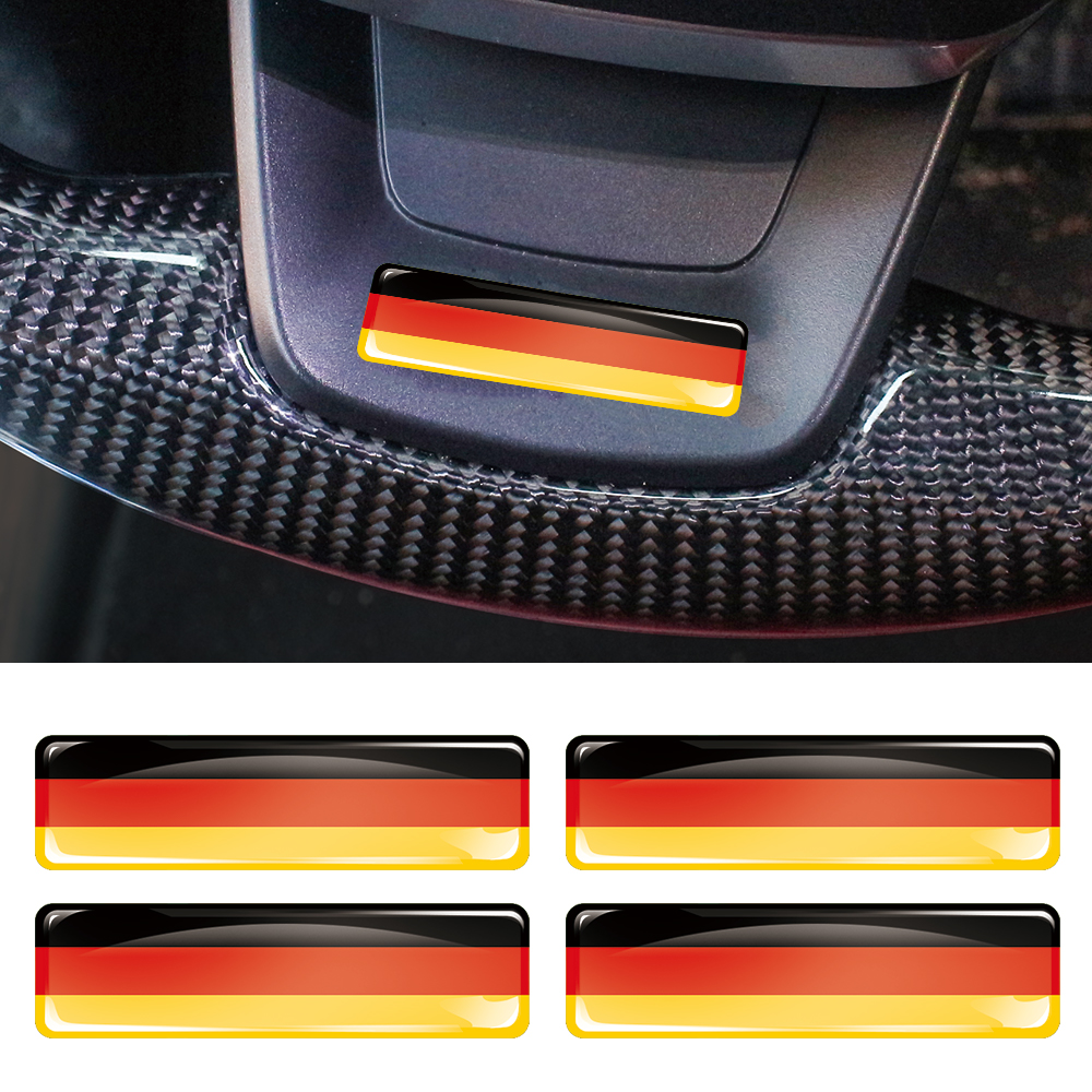 Germany Flag 3D Epoxy Resin De - Motorcycle Gear Germany review and price