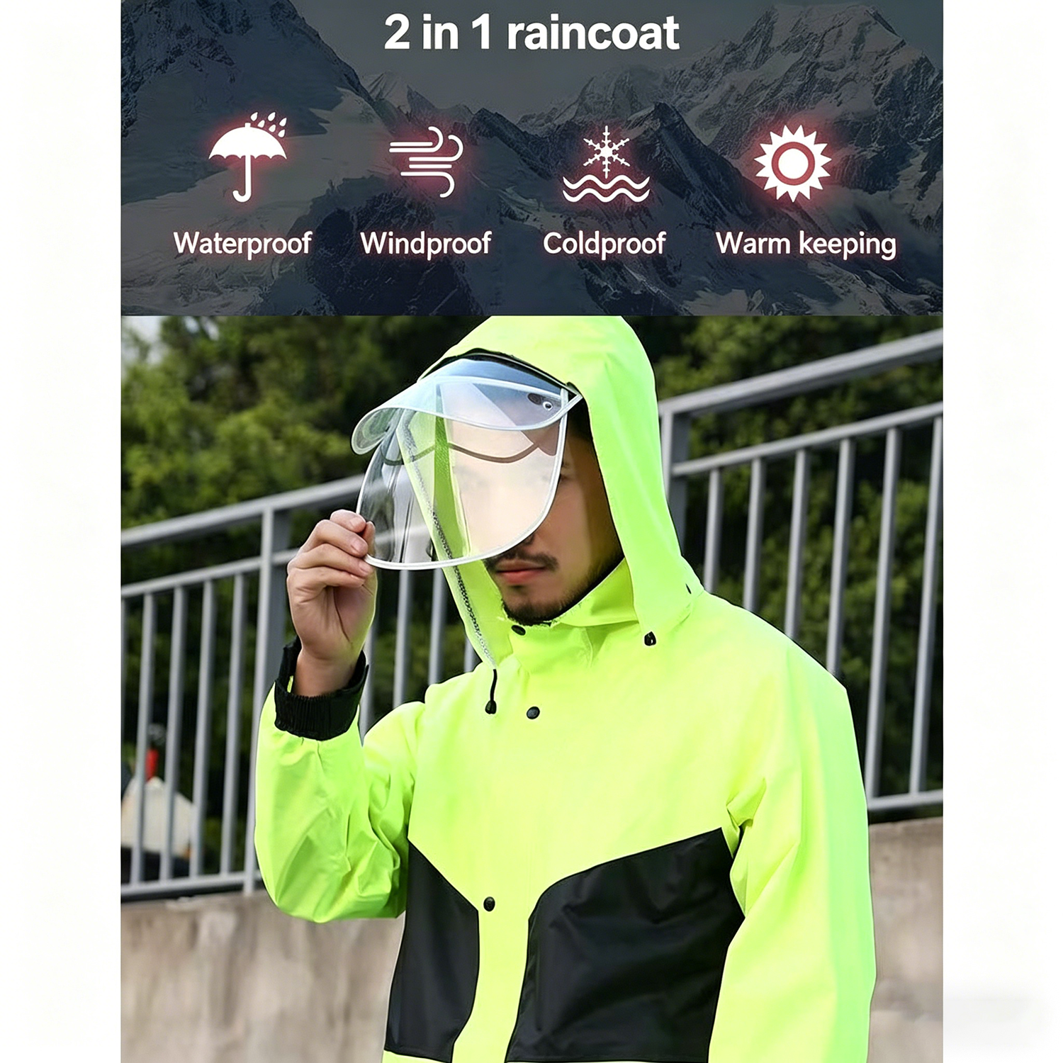 Motorcycle Raincoat Suits Men  - Motorcycle Gear For Woman review and price