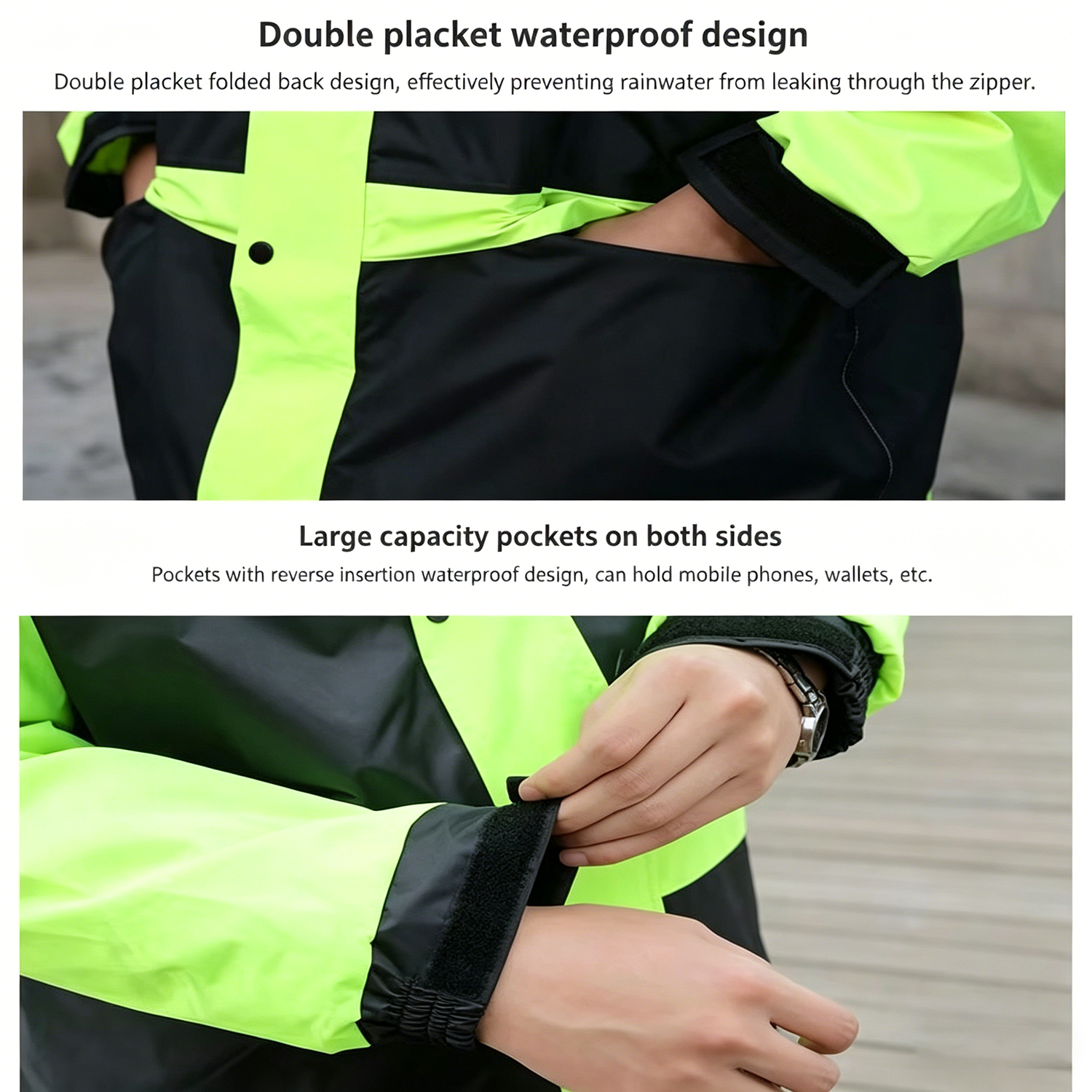 Motorcycle Raincoat Suits Men  - Motorcycle Gear For Woman review and price