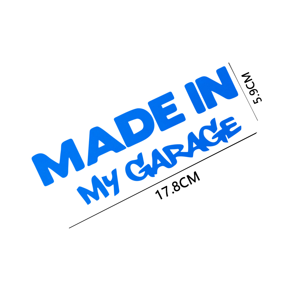 17.8*5.9CM MADE IN MY GARAGE F - Motorcycle Gear Equipment review and price