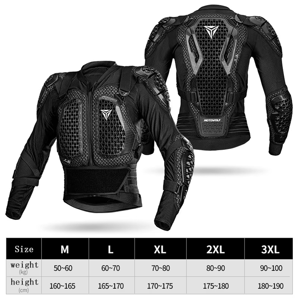 Motocross Armor Off-Road Anti- - Motorcycle Gear Jacket And Pants review and price