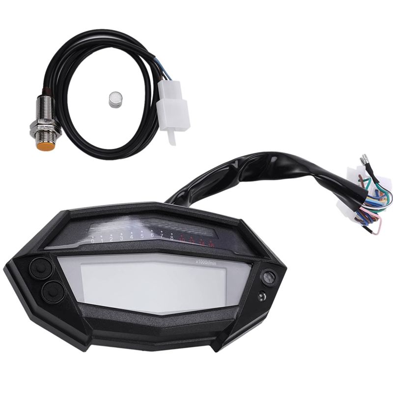 A95E-Motorcycle Gauge LCD Spee - Motorcycle Gear Icon review and price