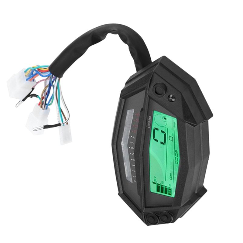 A95E-Motorcycle Gauge LCD Spee - Motorcycle Gear Icon review and price