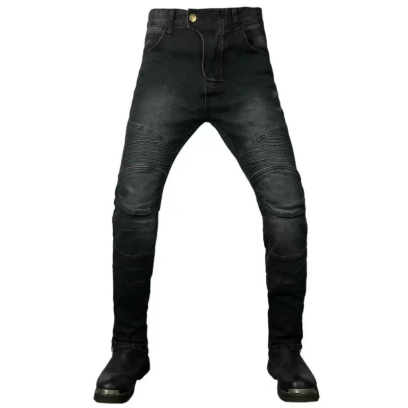 New Motocross Black Gray Pants - Motorcycle Gear Pants review and price