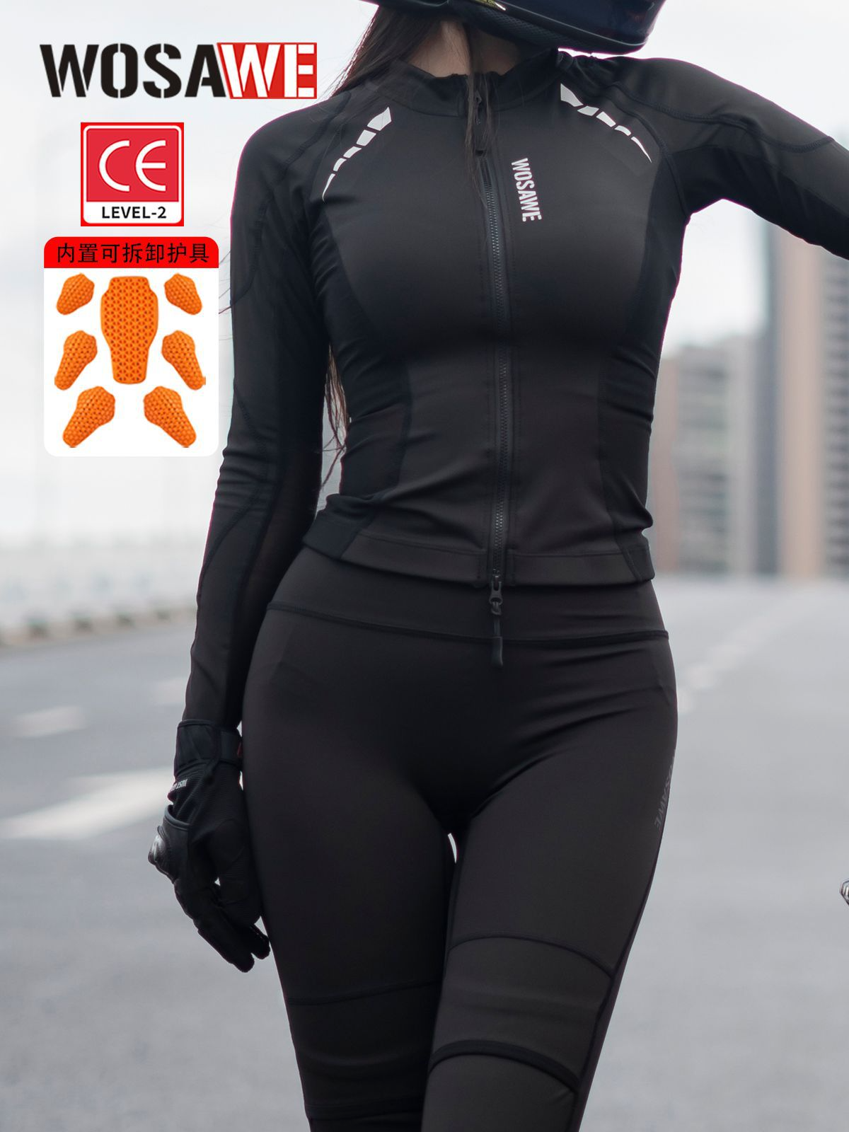 WOSAWE Women Motorcycle Protec - Motorcycle Gear Jacket And Pants review and price