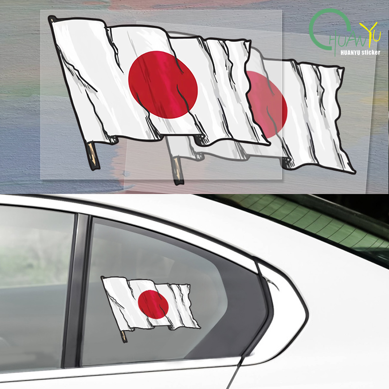 Personality Japan Flag Car Sti - Motorcycle Gear Equipment review and price