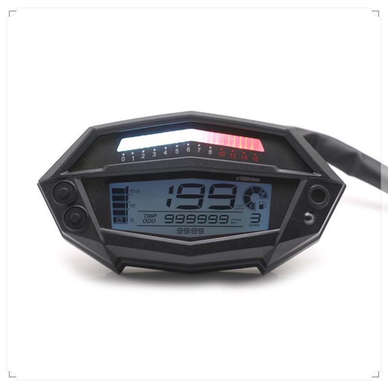Motorcycle Gauge LCD Speedomet - Motorcycle Gear Icon review and price