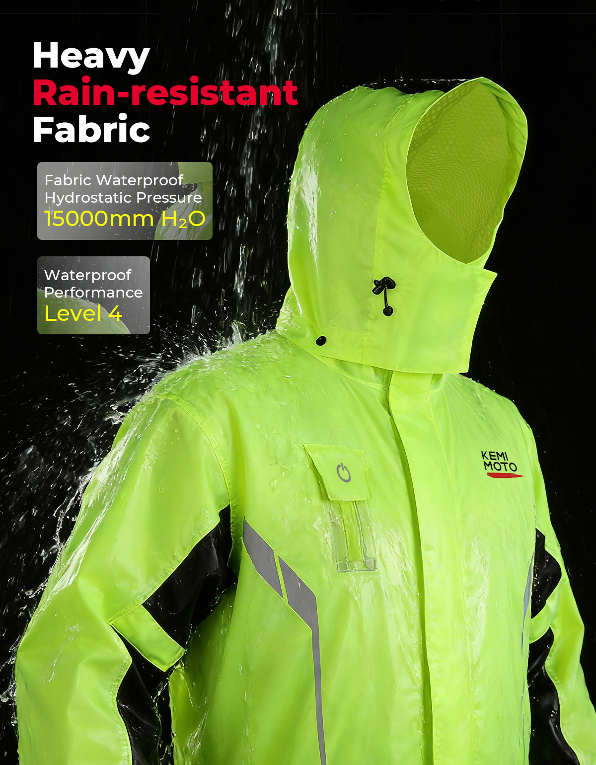 KEMIMOTO Unisex Waterproof Rai - Motorcycle Gear Jacket And Pants review and price