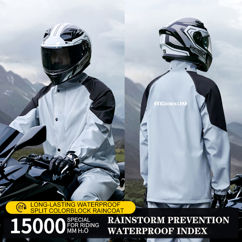 Men & Women Rain Suit Jackets  - Motorcycle Gear Jacket And Pants review and price