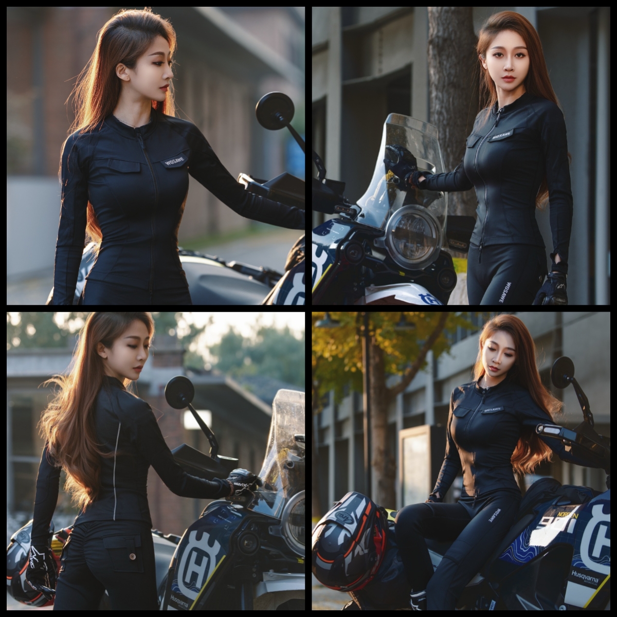 WOSAWE Women Motorcycle Jacket - Motorcycle Gear Jacket And Pants review and price