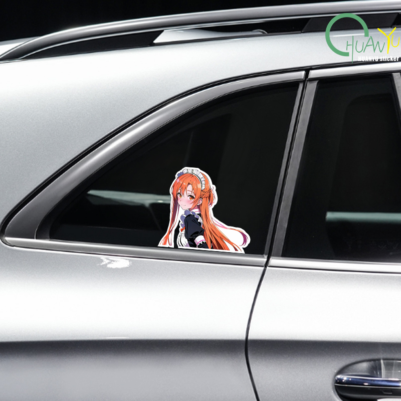 JDM Cute Girl Anime Car Sticke - Motorcycle Gear Equipment review and price